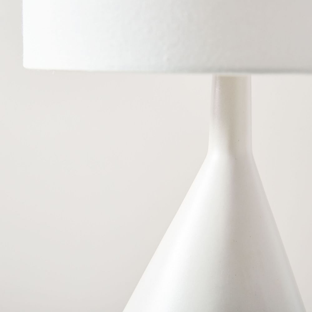 Asymmetry Ceramic Table Lamp 77 cm West Elm UK